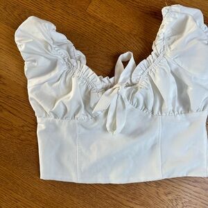 Lottie moss adorable side zip top size small worn once